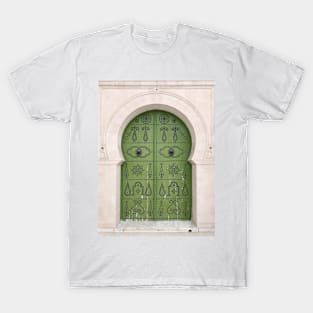 Green door, handcrafted T-Shirt